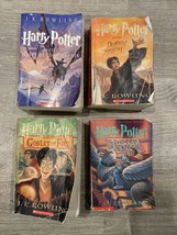 Harry Potter Lot of 4 Books Paperback Scholastic - £13.92 GBP
