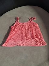 Rue21 Coral Camisole With Lace Detail - $25.00