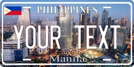 Philippines Manila  City License Plate Custom Auto Bike Motorcycle Tag - $191.05 MXN+