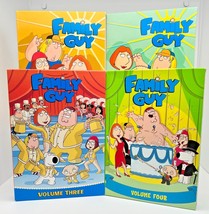 Family Guy Volumes One, Two, Three &amp; Four DVD Bundle Lot- DISCS VG-M - £10.83 GBP
