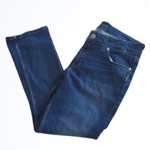 Silver Jeans Co Elyse Capri Mid Rise Blue Jeans Size 27 Waist 28.5 Inches - £25.97 GBP
