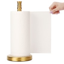 Paper Towel Holder Countertop, Weighted Base For One-Handed Tear, Free Standing  - $32.99