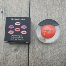 Elizabeth Arden Sheer Kiss Lip Oil , 03 Coral Caress, Full Sz, Nib - $8.90