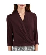M.M.Lafleur The Deneuve 3.0 Wrap Top Blouse Size Medium - $39.82