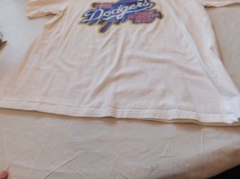 Gear for Sport Men&#39;s Short Sleeve T Shirt Size L large White 2003 Dodger... - $15.43