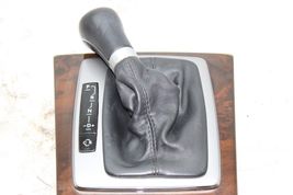 08-14 MERCEDES-BENZ GLK350 4MATIC Gear Shifter Knob Boot Cover F1213 image 3