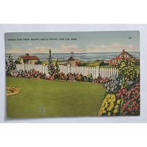 Postcard Cockle Cove Joseph Lincoln Estate Cape Cod Massachusetts USA - £5.01 GBP