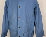 LL Bean Mens Blue Cotton Barn Jacket Work Chore Coat XXL Tall - $39.60