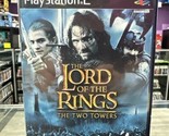 Lord of the Rings: The Two Towers (Sony PlayStation 2, 2004) PS2 Complete - $10.93