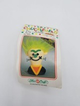 Vintage Fibre Craft Frankenstein Head Chucklehead #3060 To Decorate 1992 - $11.87