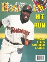 Tony Gwynn unsigned San Diego Padres Athlon Sports 1990 MLB Baseball Preview Mag - £7.86 GBP