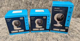 Lof of 3 GNCC GC3 Indoor WiFi Surveillance Camera New/Sealed - $21.99