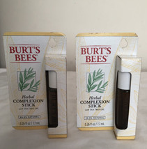 2X Burt&#39;s Bees Herbal Blemish Stick 0.26 oz Each - £16.29 GBP