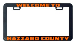 Welcome Pour Hazzard County Dukes De Licence Plaque Cadre Support Tag - £5.02 GBP
