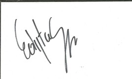 Edyta Sliwinska Signed 3x5 Index Card Dancing With the Stars - £15.48 GBP