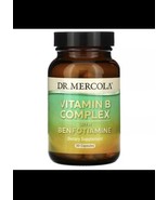 Dr. Mercola, Vitamin B Complex with Benfotiamine, 60 Capsules - $32.66