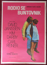 1969 Original Movie Poster Generation David Janssen Kim Darby Vintage Schaefer - £22.36 GBP