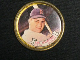 1964 TOPPS  #26 BOSTON RED SOX CARL YASTREMSKI COIN DISC - $8.86
