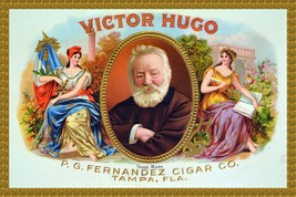 10883.Poster decoration.Home interior.Room design.Victor Hugo cigar label - $17.10+