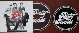 Dirty Names Rock and roll Mind Control Autographed CD &amp; Sticker - £11.67 GBP