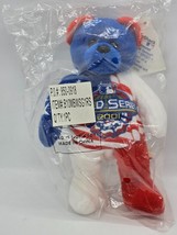 NEW &amp; SEALED 2001 World Series ML Team Bear, Radio Shack, Diamondbacks v Yankees - £7.96 GBP