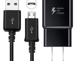 Samsung Adaptive Fast Charging Wall Charger With 5 Feet/1.5 Meter Micro ... - $18.99
