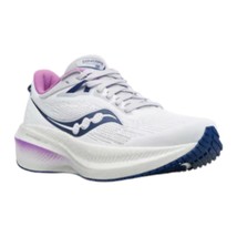 Saucony women&#39;s triumph 21 shoes - b in White/Indigo - £102.97 GBP