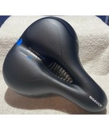 Sgodde Comfortable Bike Seat Wide Bicycle Saddle Memory Foam Reflective ... - $376.33 MXN