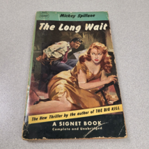 The Long Wait Mickey Spillane Signet Thriller 1952 PB Vintage First Prin... - £7.66 GBP