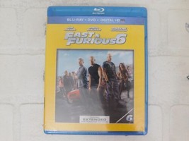Fast Furious 6 (Blu-ray Disc, 2013, 2-Disc Set) New Sealed - £6.42 GBP
