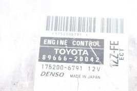 00-02 TOYOTA CELICA ENGINE CONTROL MODULE ECU ECM Q4470 image 11