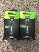 2X Gilette Labs with Exfoliating Bar 1 Razor 1 Razor Stand 2 Cartridges - €15,42 EUR