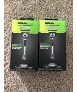 2X Gilette Labs with Exfoliating Bar 1 Razor 1 Razor Stand 2 Cartridges - €15,44 EUR