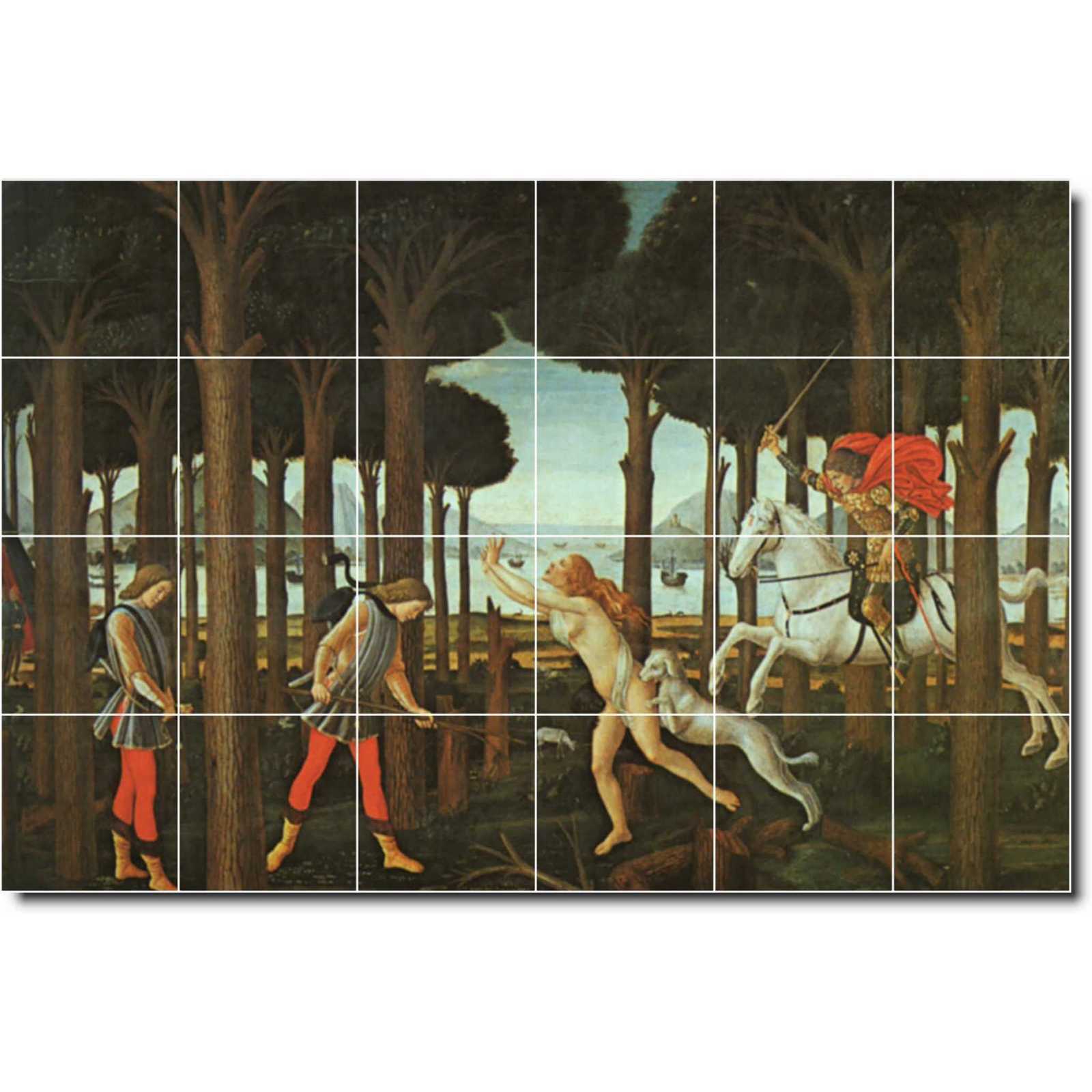 Botticelli sandro nastagio first