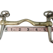 Uxeter Slotted Kimberwick English Horse Bit Stainless Copper 5" Mouth image 4