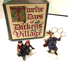 Dept 56 Department 5 GOLDEN RINGS Dickens Village Accessory - £15.82 GBP