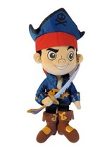Disney Store Captain Jake Plush Jake and the Neverland Pirates 14&quot; Toy EUC! - £10.44 GBP