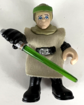 Playskool Star Wars Galactic Heroes Endor Luke Skywalker 3” Figure Hasbro 2011 - £2.33 GBP
