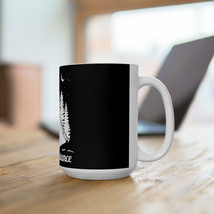 Customizable Ceramic Coffee Mug 15oz - Create Your Own Design White Coffee Mug - £16.11 GBP