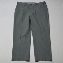 Haggar 40x29 Gray Classic Fit Premium No Iron Twill Mens Chino Pants - $16.37