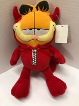 Garfield The Cat LITTLE Devil 9 1/2&quot; Vintage Plush Figure - £19.46 GBP