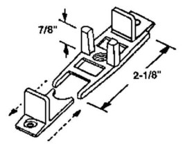 Prime Line 163236 Adjustable Wardrobe Door Guide, 1-1/4&quot; - £4.24 GBP