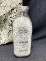 Rare Vtg Milk Bottle DCS Dairy Service St. Louis Missouri Reverse Measurements - £29.60 GBP