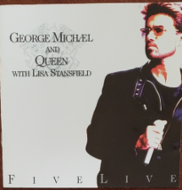 George Michael and Queen w/ Lisa Stansfield Five Live CD - £8.80 GBP