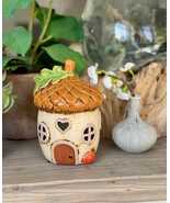 NEW! Ceramic Acorn House Tealight - $722.38 MXN