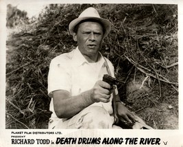 RICHARD TODD (4) DW ORIGINAL PHOTOS in DEATH DRUMS ALONG THE RIVER E674 - £15.94 GBP
