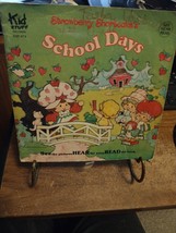 Strawberry Shortcake School Days Book and Record Set Vintage 1982 - £6.33 GBP