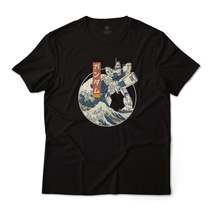 Gundam RX-79 EZ8 Mobile Suit: 8th MS Team off Kanagawa Wave Graphic Tee - £19.97 GBP+