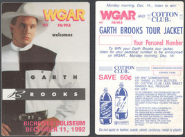 Group of 12 Garth Brooks OTTO Radio Pass for the 1992 Concert at Richfie... - £17.70 GBP
