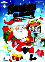 Christmas Holiday - Jumbo Coloring and Activity Book ~ Santa&#39;s on his Way - £5.49 GBP